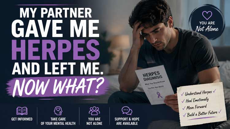 My Partner Gave Me Herpes and Left Me. Now What?